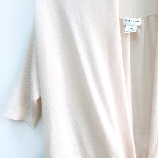 Club Monaco Cashmere Wrap - size Large