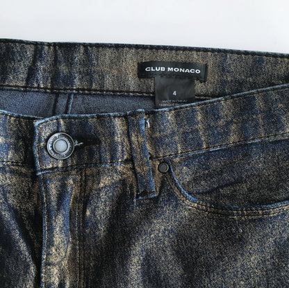 Club Monaco Gold Denim - size 4