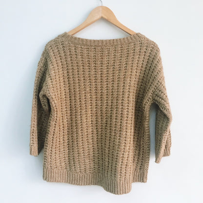 Club Monaco Gold Tan Knit Sweater - Size xs