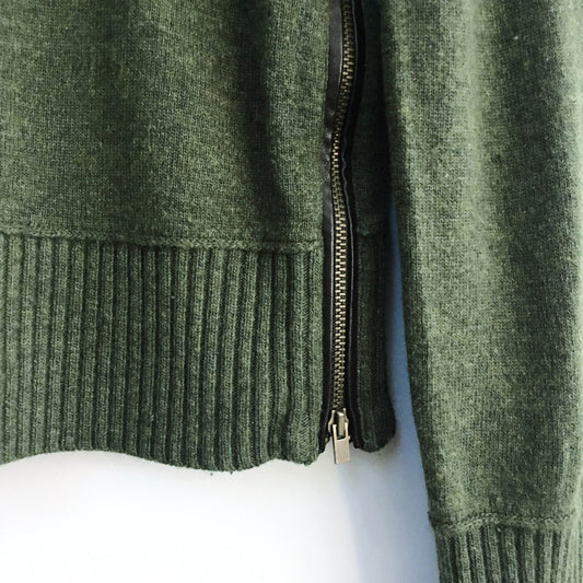 Club Monaco Cashmere-blend side zip Sweater - size Small