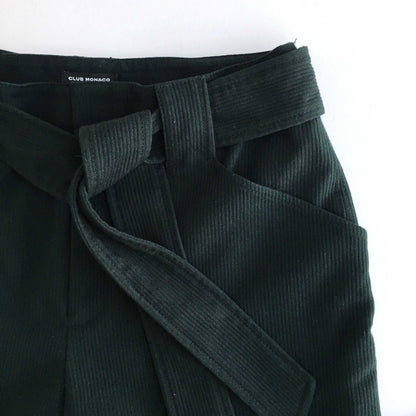 Club Monaco high waist belted Trouser - size 4