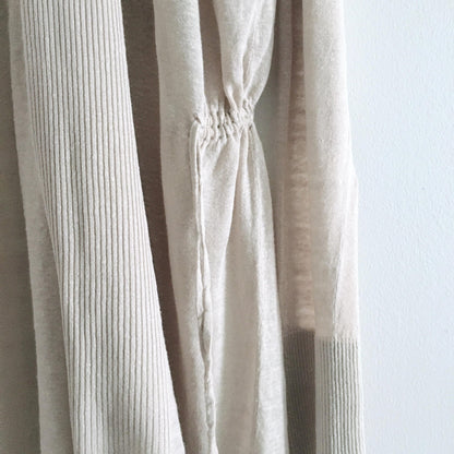 Club Monaco linen open drawstring cardigan - size Medium