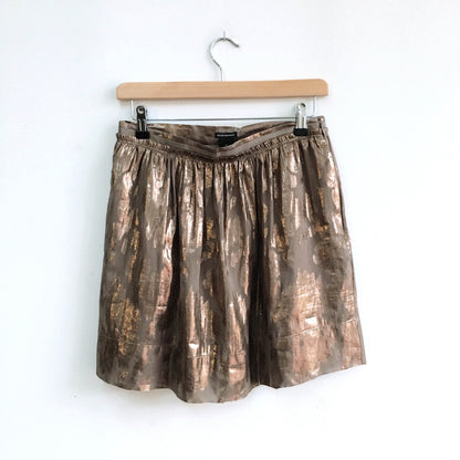 Club Monaco Metallic Mini Skirt - size 4