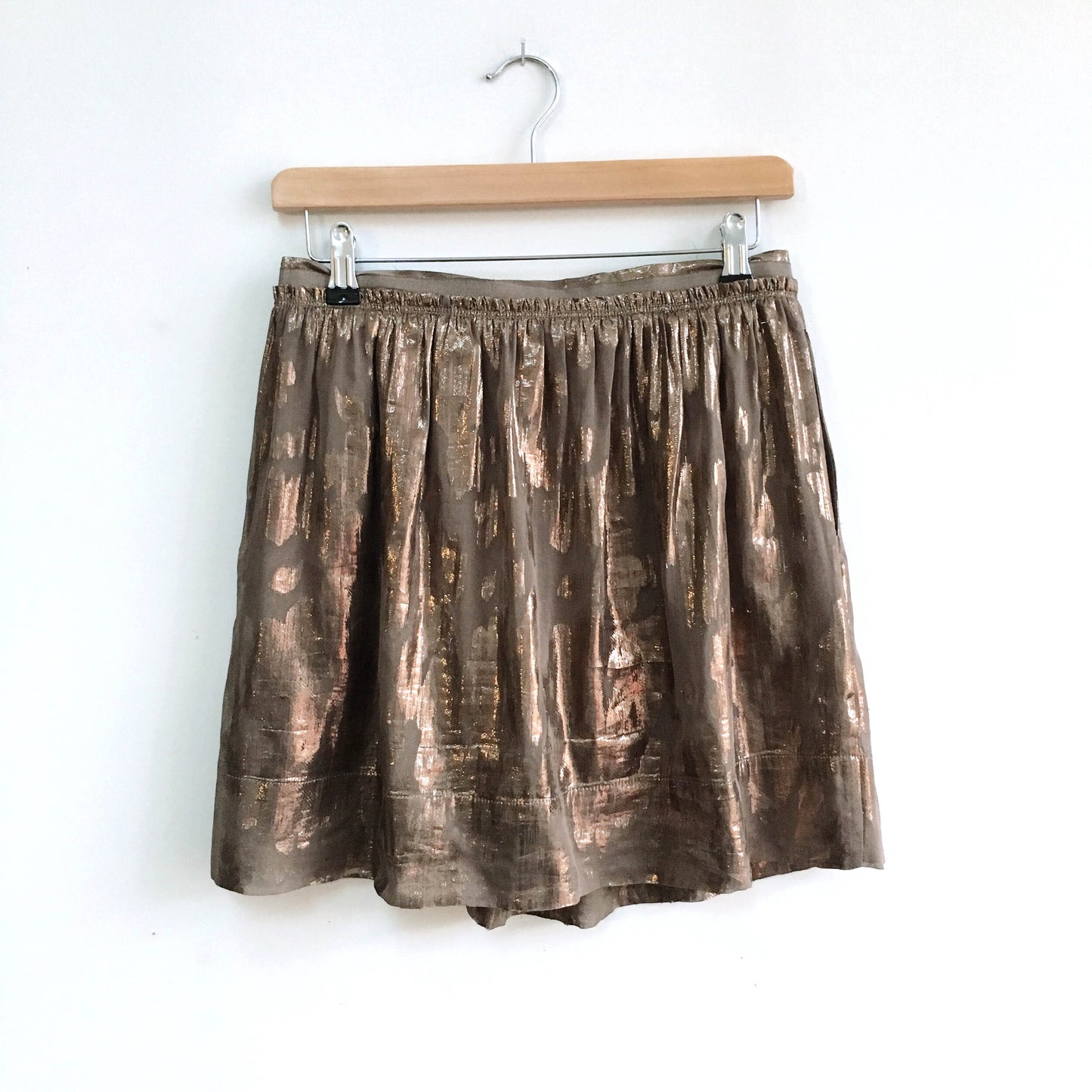 Club Monaco Metallic Mini Skirt - size 4