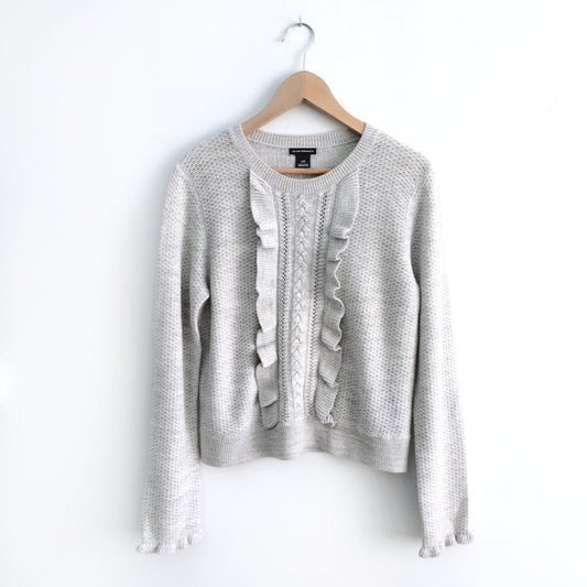 Club Monaco Ruffle Sweater - size Large