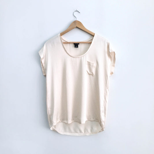 Club Monaco silk pocket tee - size Medium