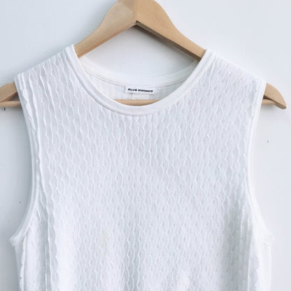 Club Monaco ruffle hem knit - size Medium