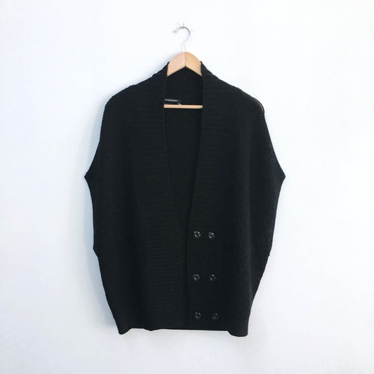 club monaco wool shawl cardigan - size xs