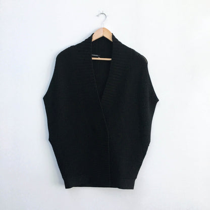 club monaco wool shawl cardigan - size xs