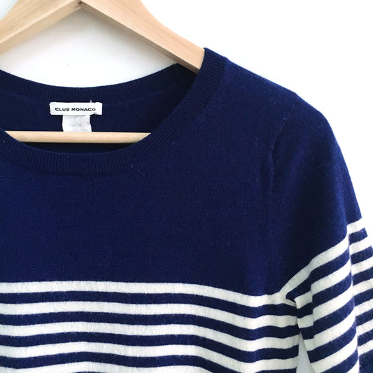 Club Monaco Striped Sweater - size Medium