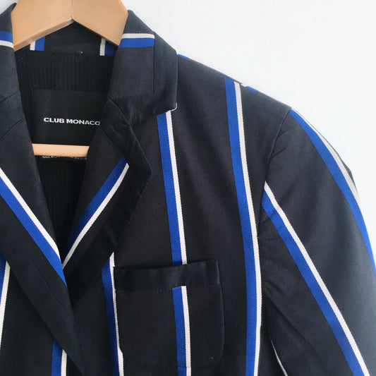 Club Monaco Striped Blazer - Size 4