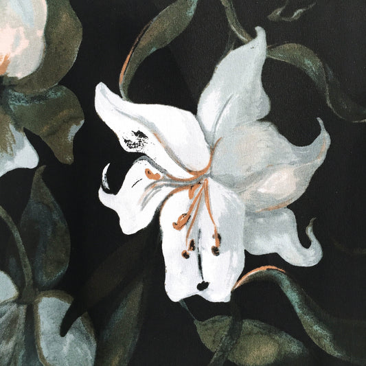 Club Monaco Harriet silk tie-front Blouse - size Large