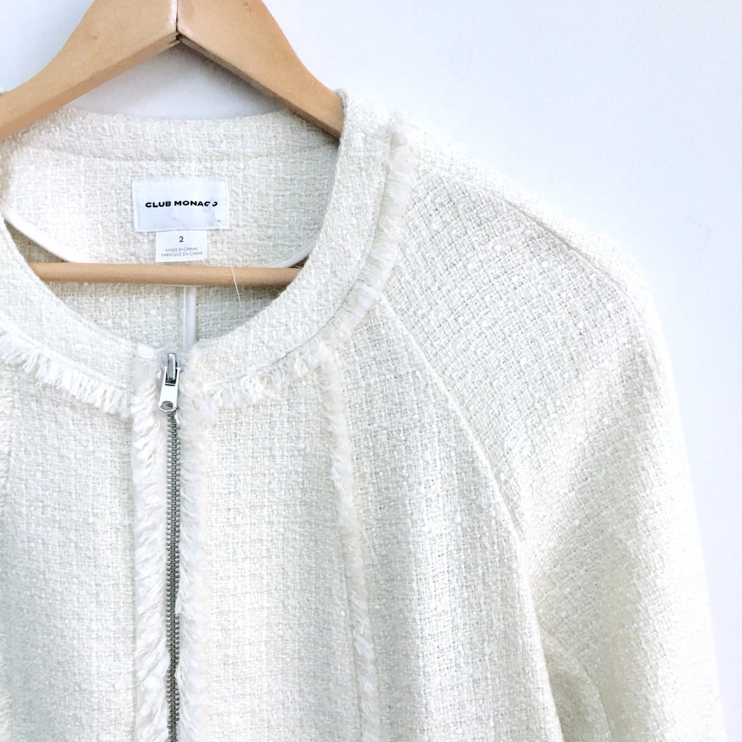 Club Monaco Jenna tweed Jacket - size 2 - NWT