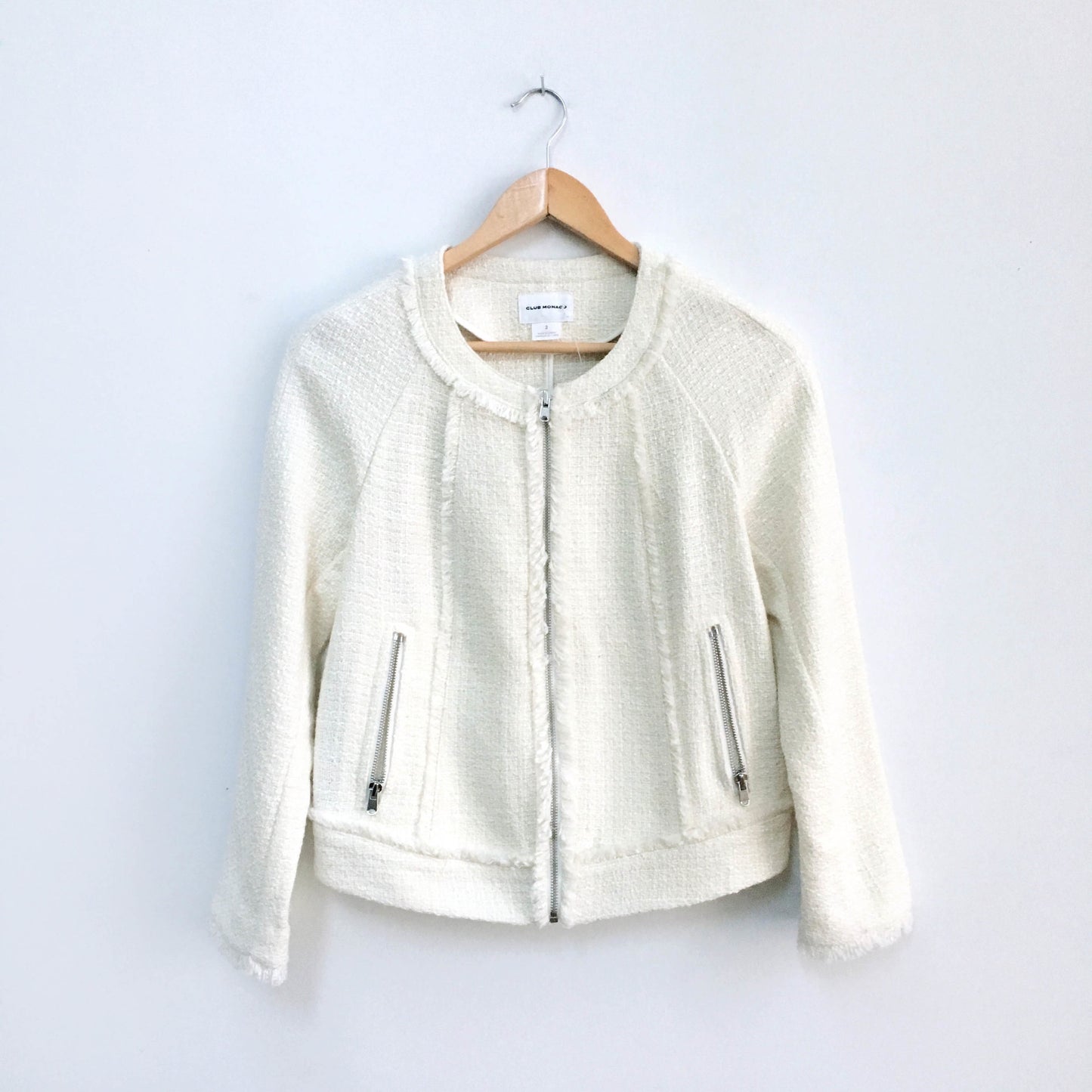 Club Monaco Jenna tweed Jacket - size 2 - NWT