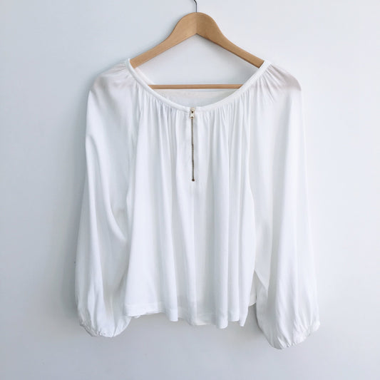 Club Monaco Balloon Sleeve Blouse - size Small