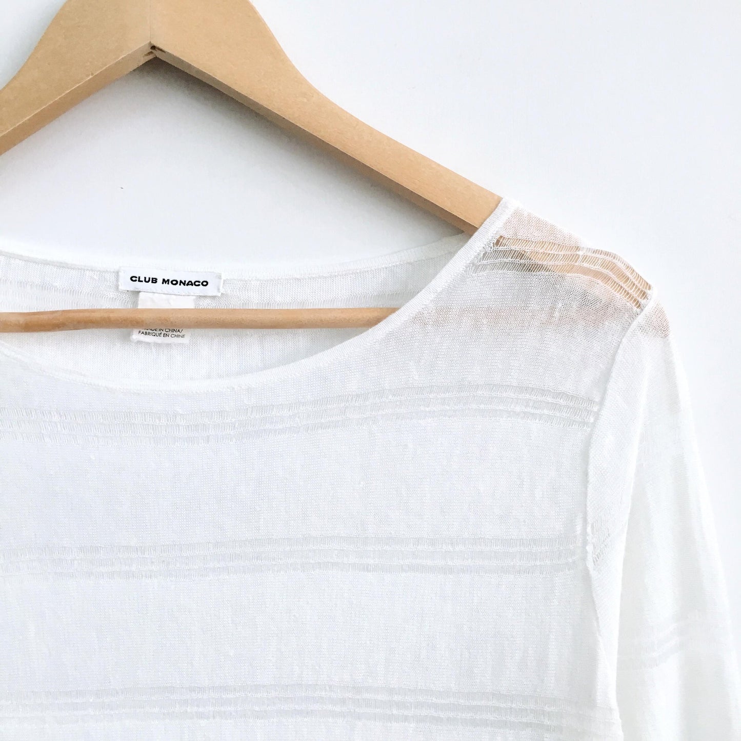 Club Monaco Linen Sweater - size Small