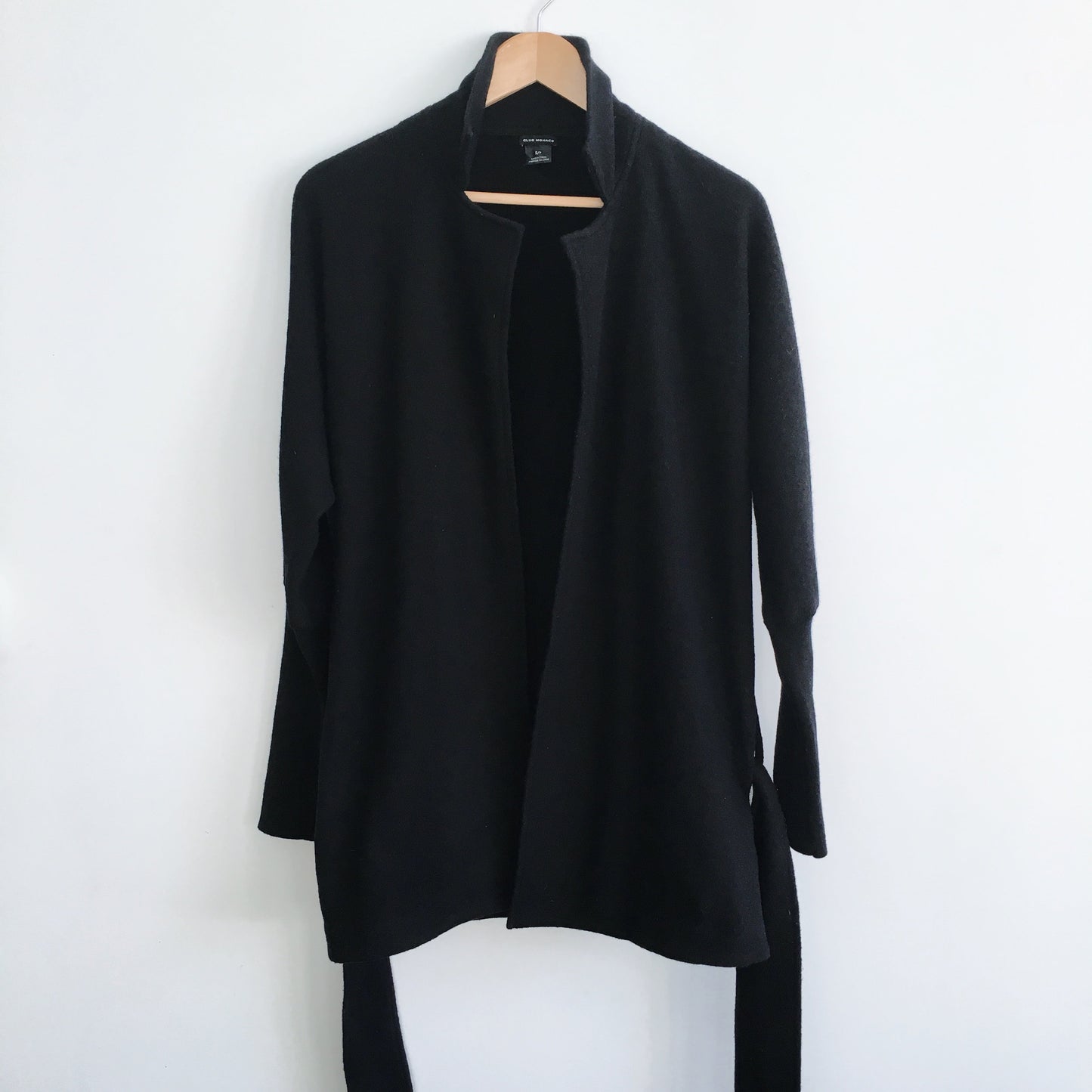 Club Monaco Merino Wool Belted Cardigan - size Small