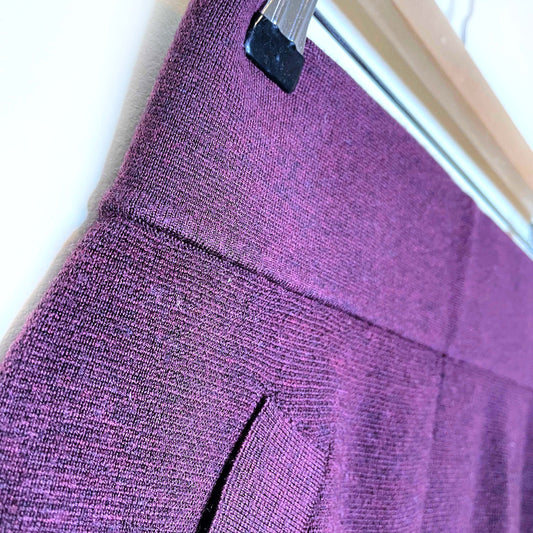 club monaco pull on sweater knit pencil skirt - size xs