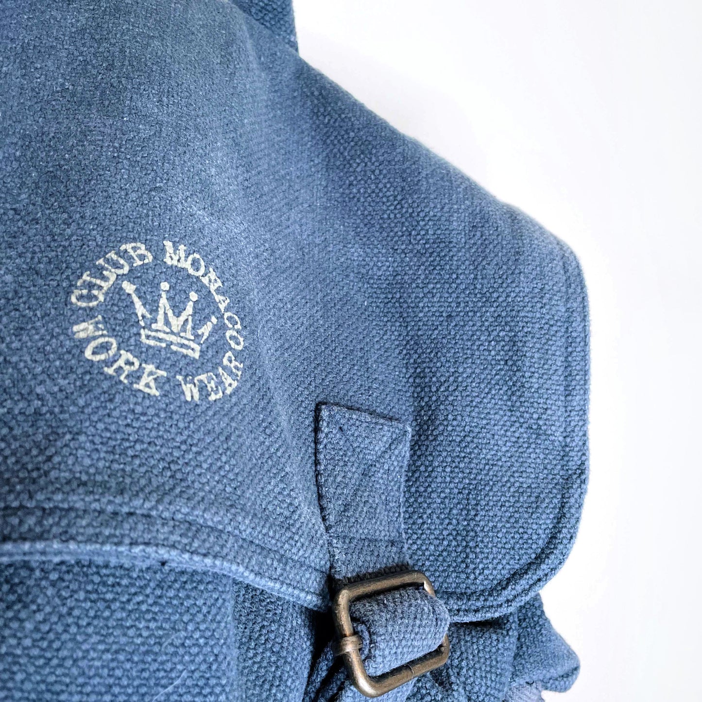 vintage 90s club monaco workwear backpack