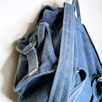 vintage 90s club monaco workwear backpack