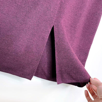 club monaco pull on sweater knit pencil skirt - size xs