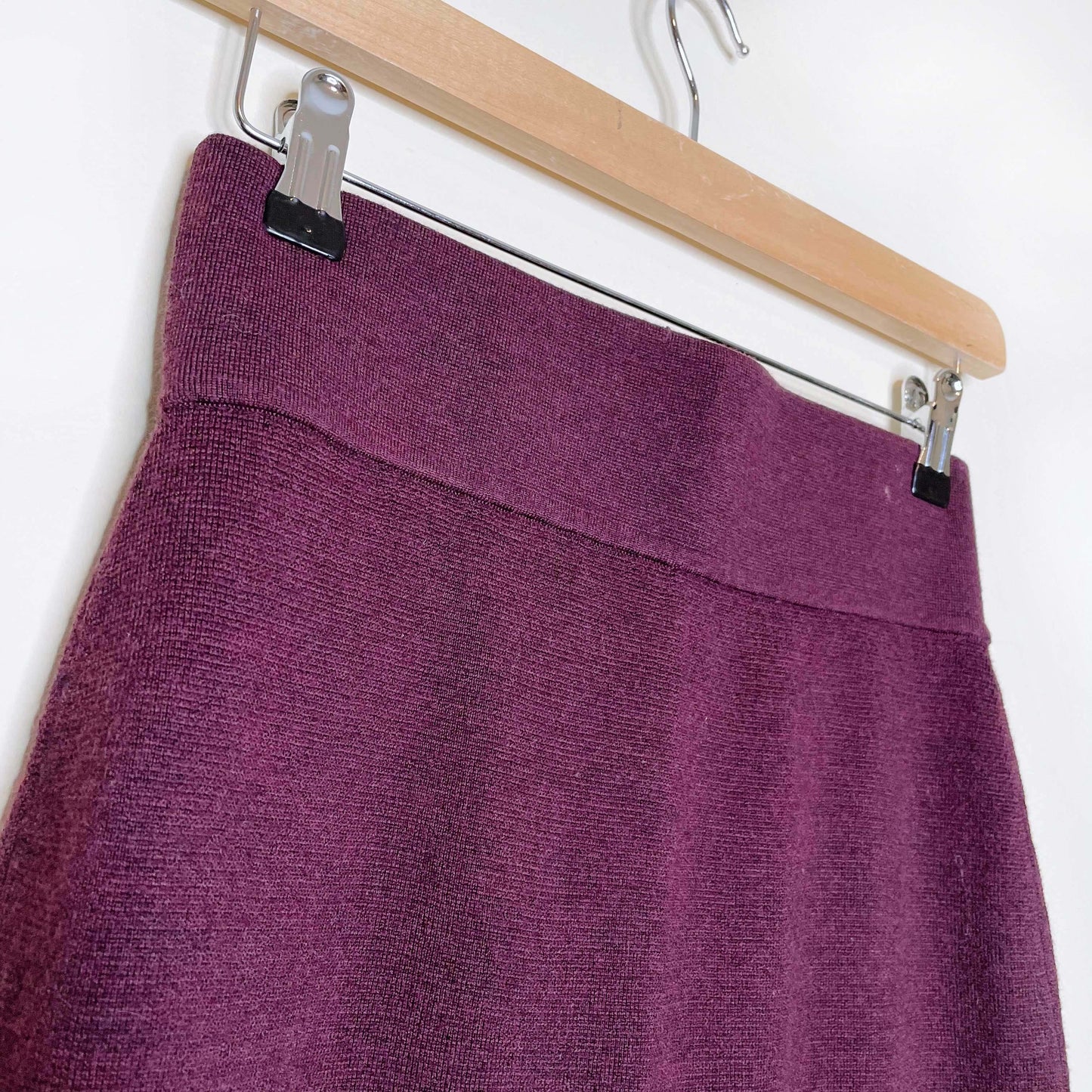 club monaco pull on sweater knit pencil skirt - size xs