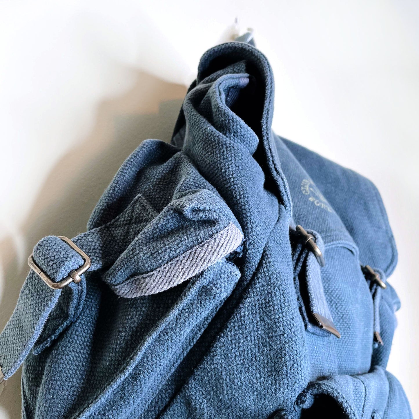 vintage 90s club monaco workwear backpack