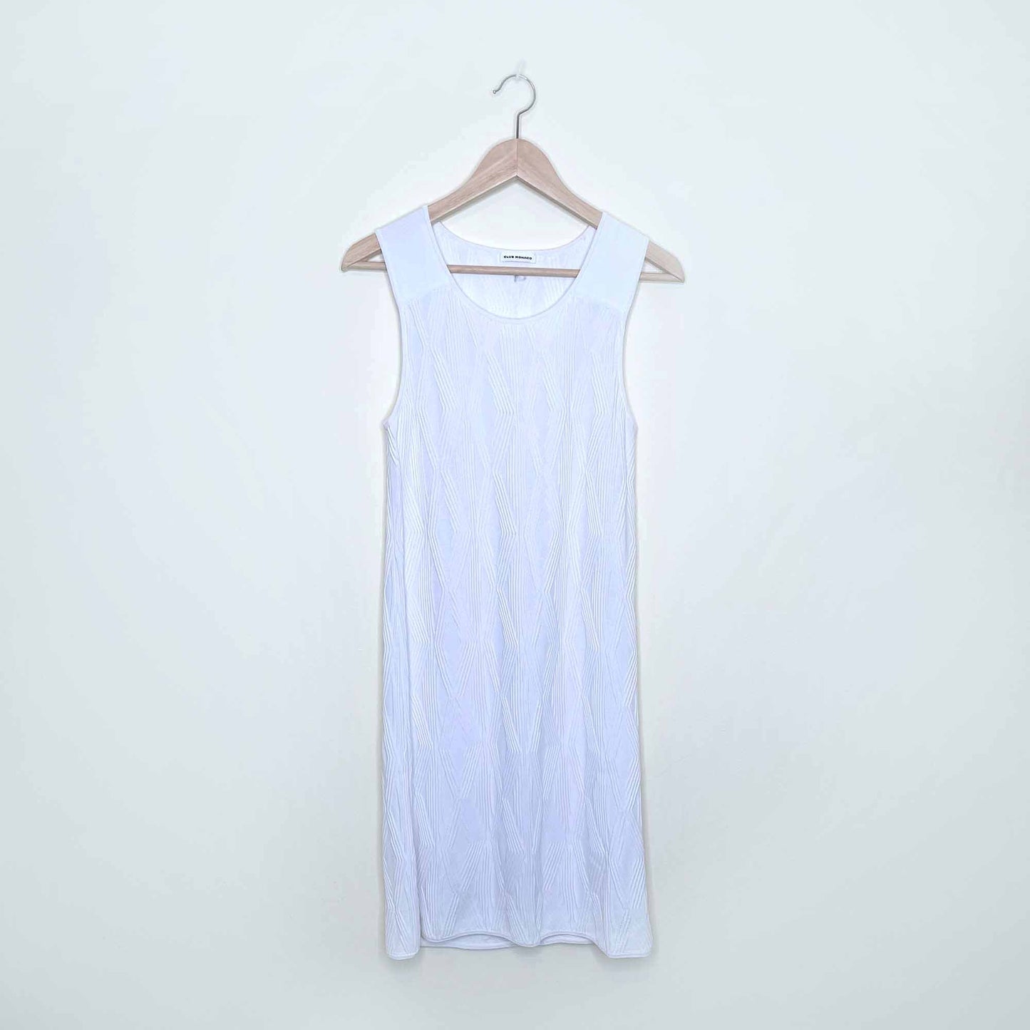 Club monaco stretch knit pique tank dress - size Small