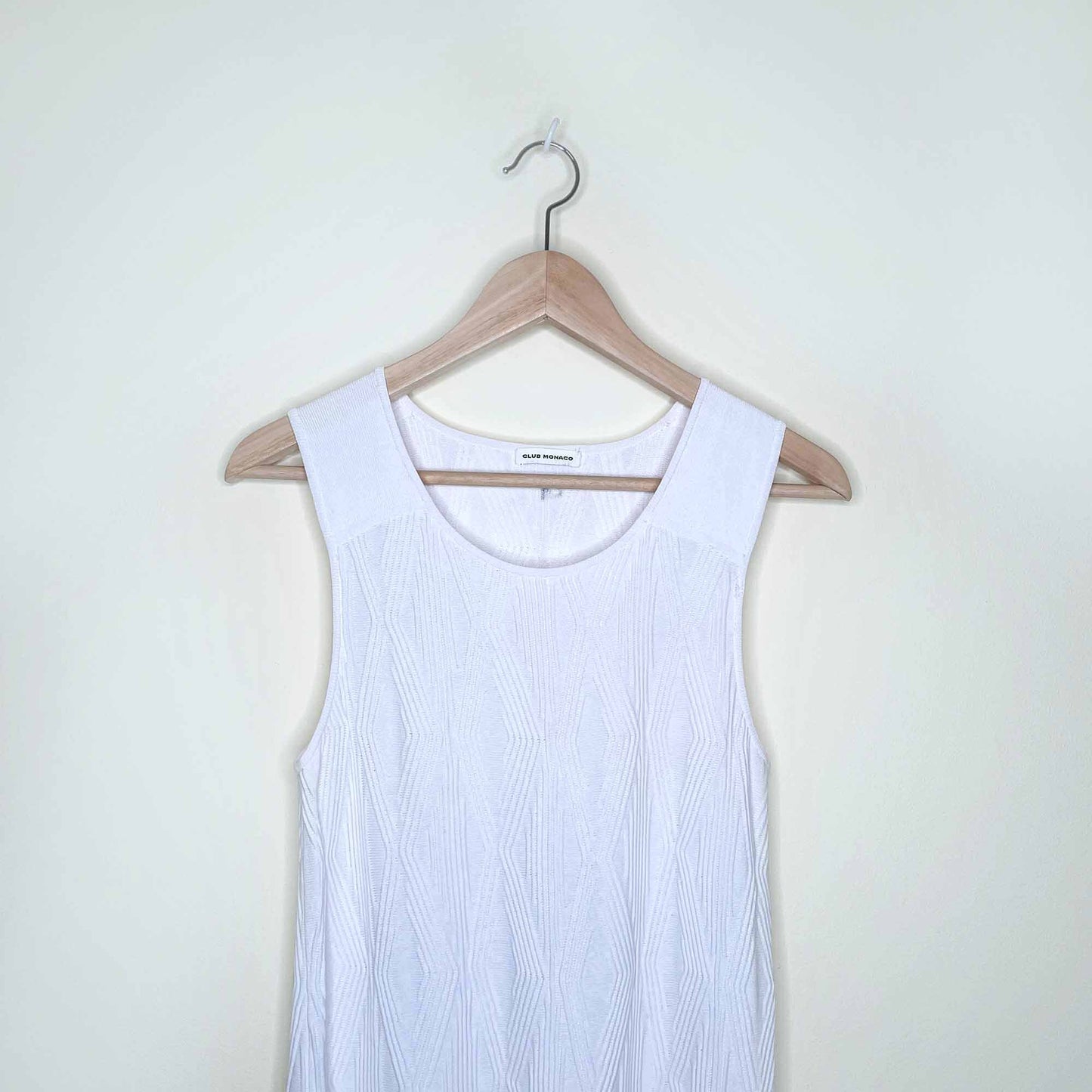 Club monaco stretch knit pique tank dress - size Small