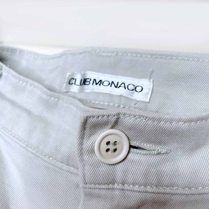 Vintage Club Monaco high rise twill shorts - size 6