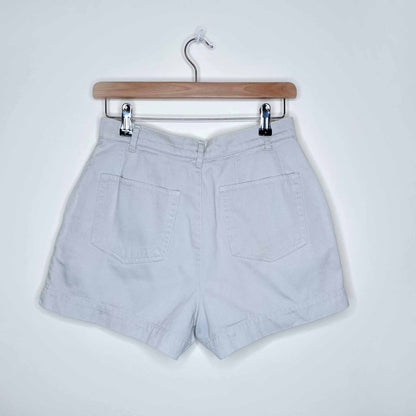Vintage Club Monaco high rise twill shorts - size 6