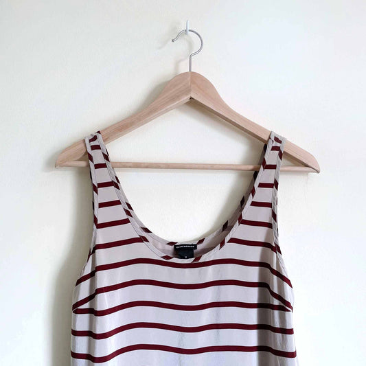 Club Monaco silk striped tank dress - size 2