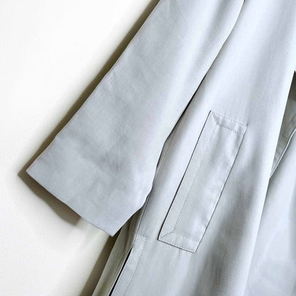 nwt club monaco belted ealdyn trench in sage green - size small