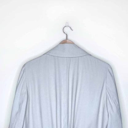 nwt club monaco belted ealdyn trench in sage green - size small