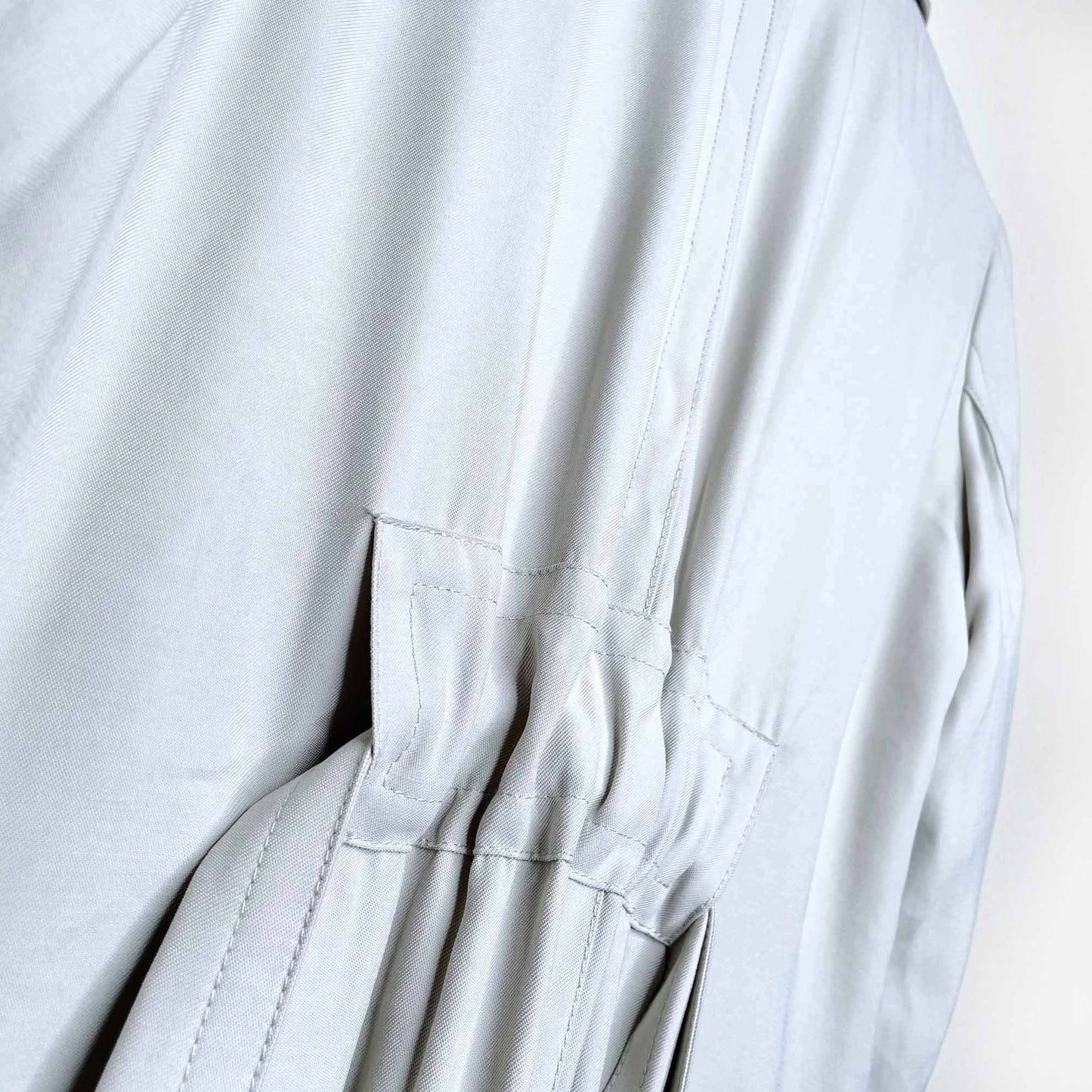 nwt club monaco belted ealdyn trench in sage green - size small