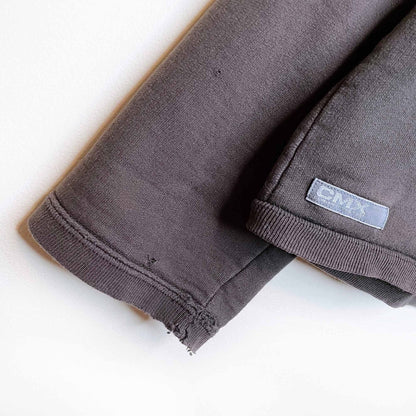 vintage club monaco sport cmx 1/a zip sweatshirt - size large