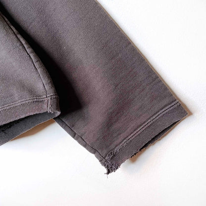 vintage club monaco sport cmx 1/a zip sweatshirt - size large