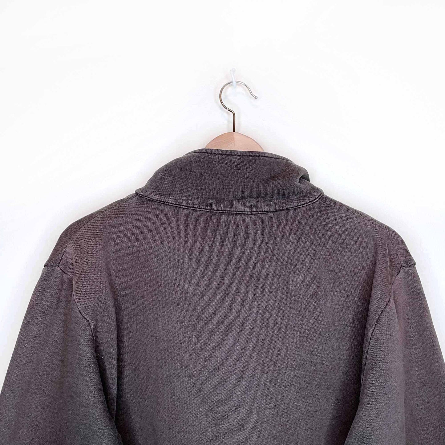 vintage club monaco sport cmx 1/a zip sweatshirt - size large
