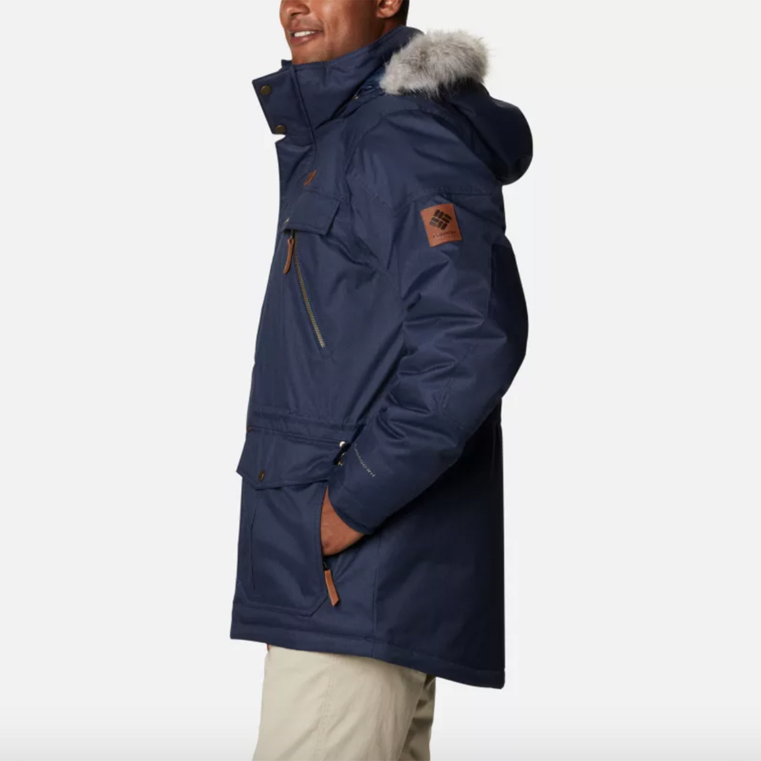 columbia men s barlow pass 550 turbodown jacket size medium good market thrift store