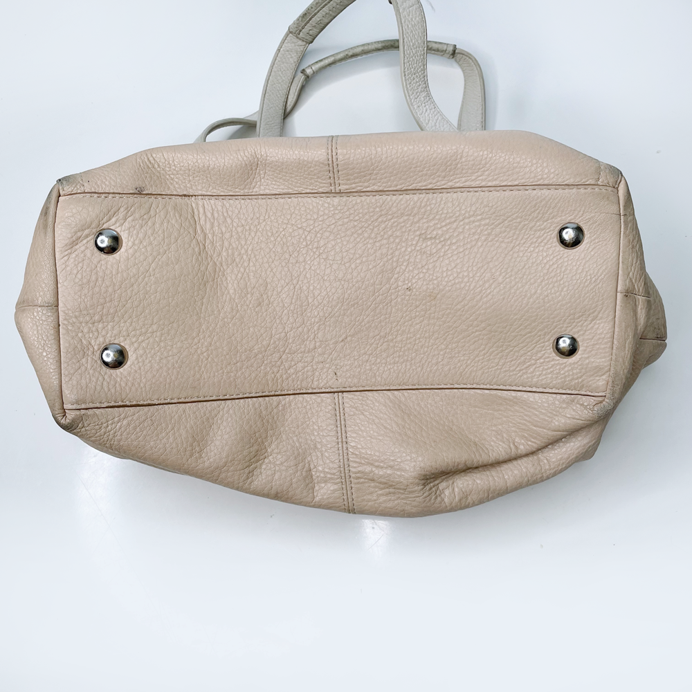 coach cream penelope leather shoulder bag