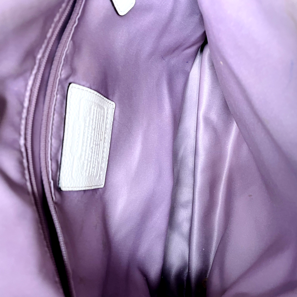 coach cream penelope leather shoulder bag