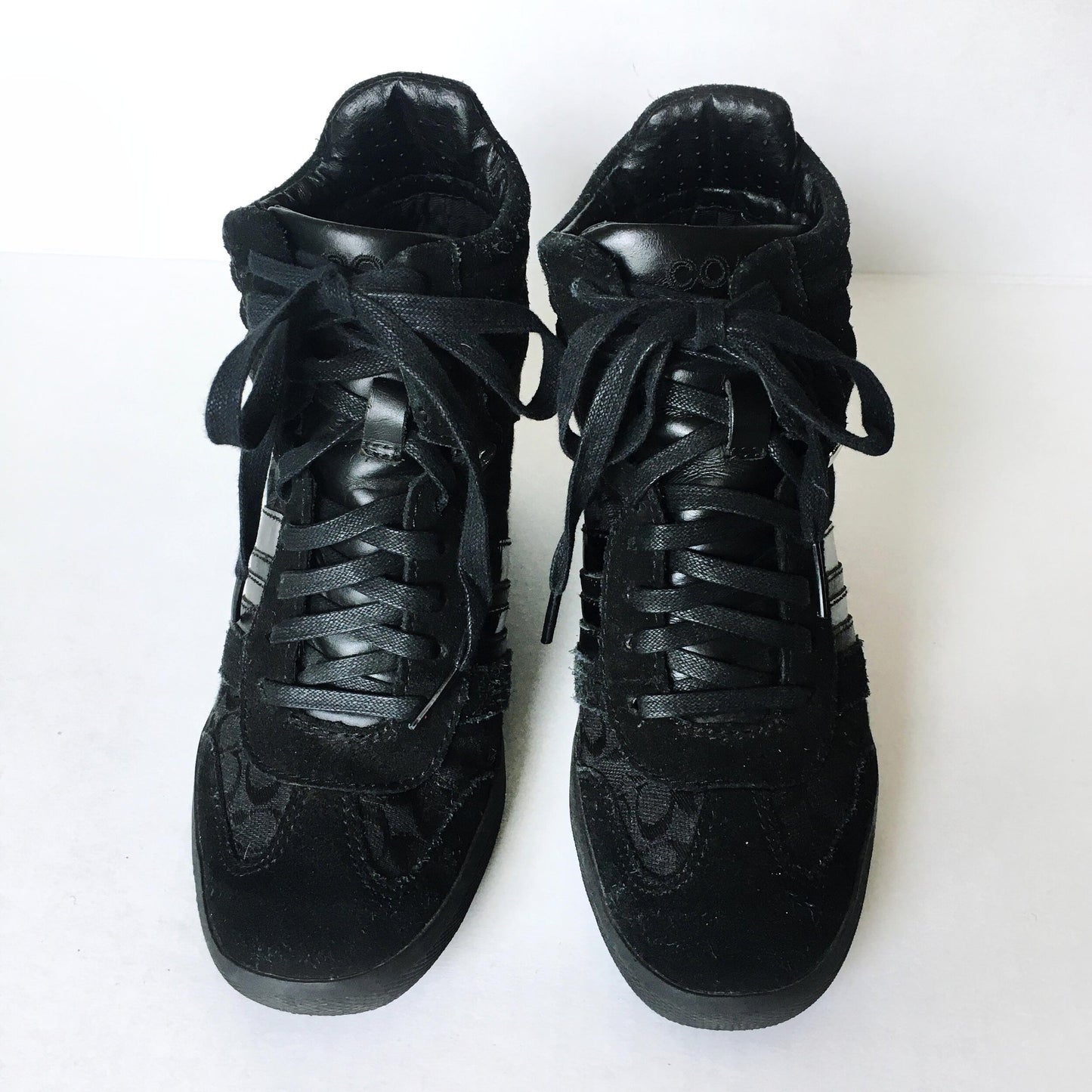 Coach Alara Suede Wedge Sneaker - size 6.5