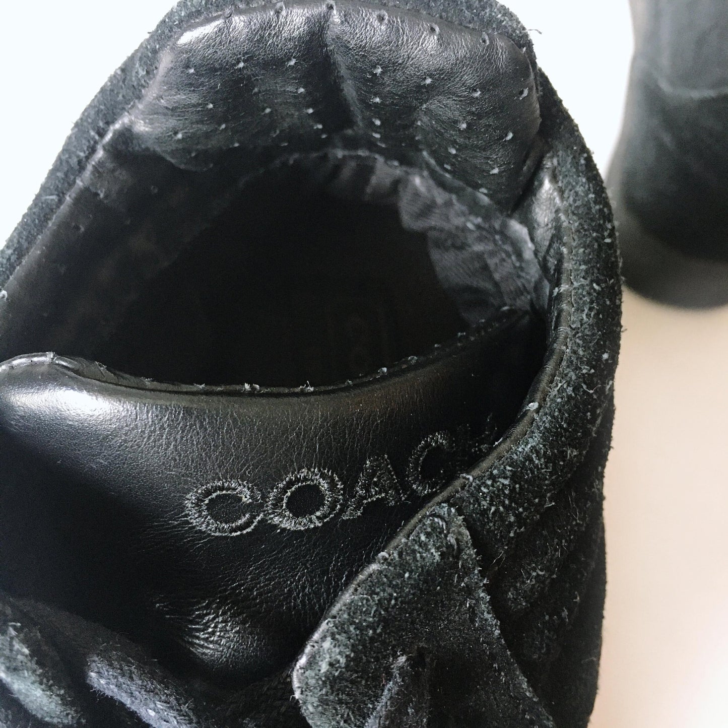 Coach Alara Suede Wedge Sneaker - size 6.5