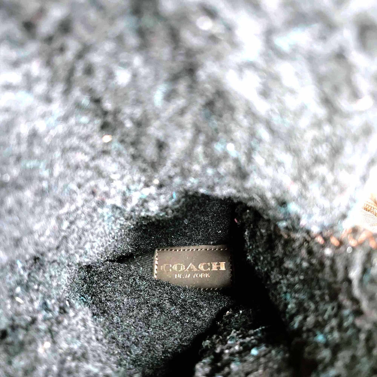 coach sage winter mid-calf lace up sherpa-lined boots - size 7.5