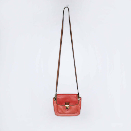 coach mini coral leather crossbody