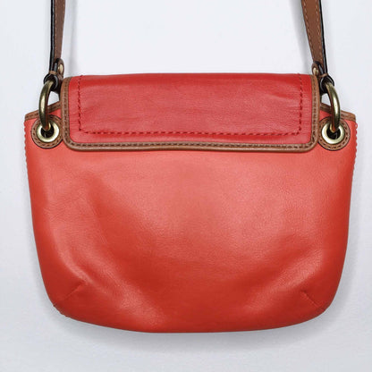 coach mini coral leather crossbody