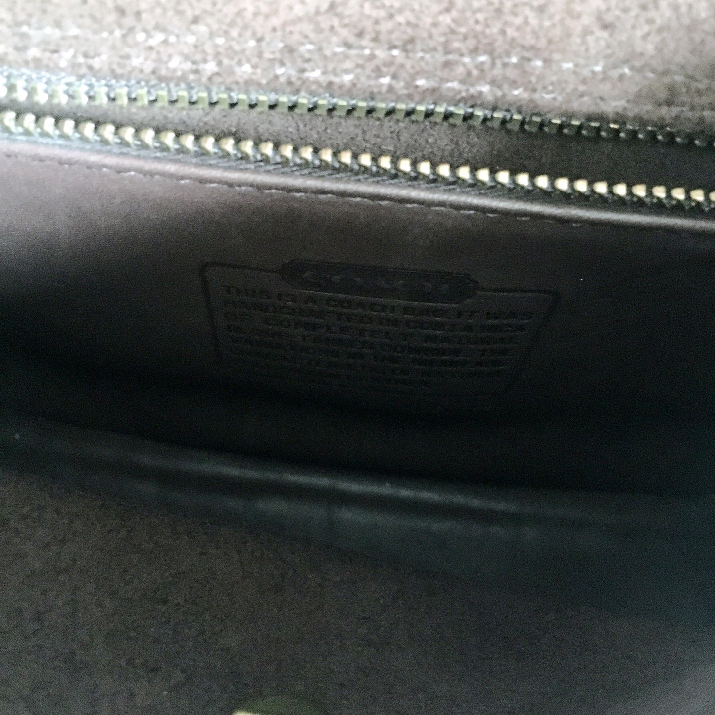 Coach turnlock flap leather cross body purse