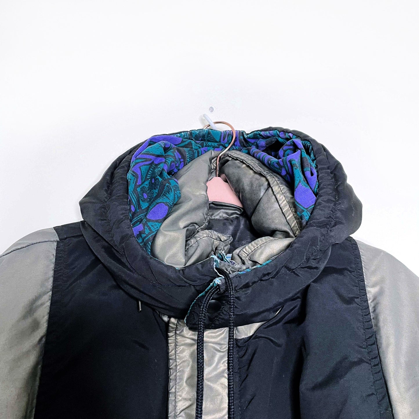 vintage sundown avro airplane puffer jacket - size medium