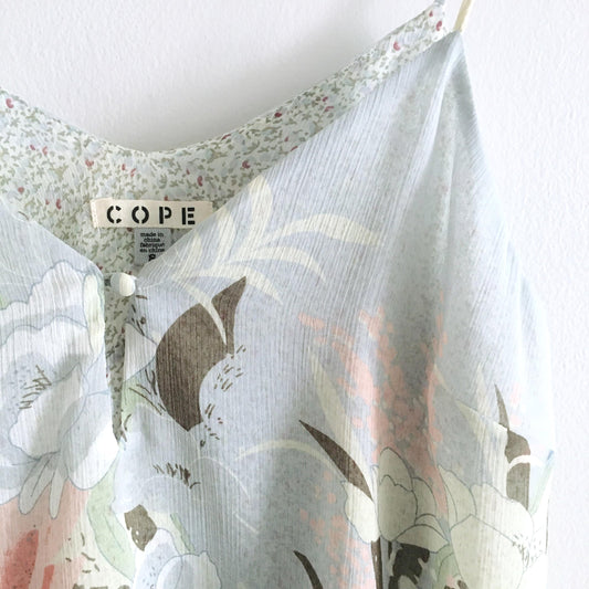 COPE UO chiffon layered tank - size Small