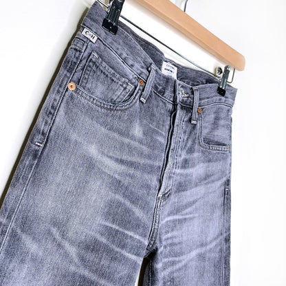 citizens of humanity liya high rise classic fit crop jeans - size 22 (fits like 25)